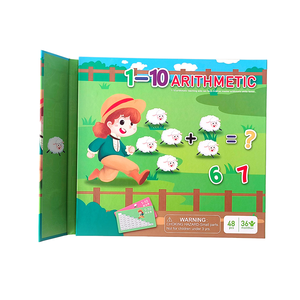Calme bébé jouet livre unisexe infantile éducation précoce bande <span class=keywords><strong>magique</strong></span> larme et coller cartes maternelle illumination papier jouet - Product Image 2