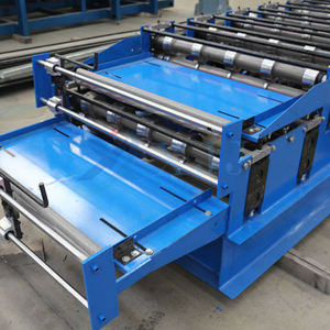 금속 벽 지붕판 이중층 롤 성형 건축 자재 기계 트라페조이드 강철 철 타일 제조 기계 - Product Image 3