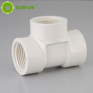 Nhà Máy productionplastic nữ Reducer Ống <span class=keywords><strong>TEE</strong></span> 2 inch phụ kiện đường ống giảm tốc ba cách PVC <span class=keywords><strong>TEE</strong></span> phụ kiện đường ống - Product Image 6
