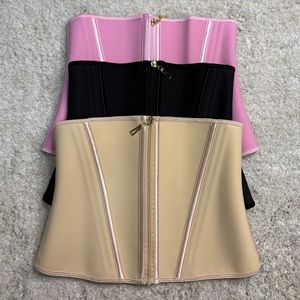 Groothandel Dubbellaags Sculpt Touch Afslankende Zandloper Body Shaper Roze Buik Wrap <span class=keywords><strong>Latex</strong></span> <span class=keywords><strong>Corset</strong></span> Taille Trainer - Product Image 6