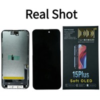 Écran OLED haute performance entièrement testé pour l'assemblage de téléphones mobiles 15 Plus