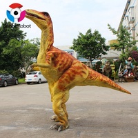Costume de dinosaure T-Rex réaliste et animatronique professionnel avec son pour événements de parcs à thème et spectacles sur scène