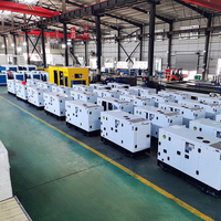 YUNNEI Silent Diesel Generator ATS 15KVA 80KVA Licht maschine 10KW 30KW Nennleistung Diesel generator 15KVA 80KVA Licht maschine Silent