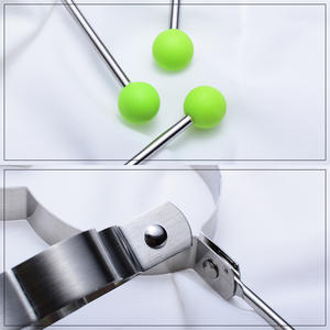 Anillos para Huevos de Acero Inoxidable Antiadherentes con Forma de Corazón, Flor y Estrella, Diferentes Formas, con Mango de Silicona, Venta al por Mayor - Product Image 2