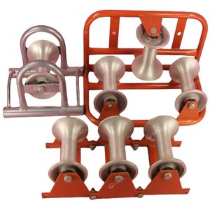 Robuste, langlebige Drei-Gelenk-Bohrlochrollen-Kabelziehrolle für effizientes Kabelziehen und -installation - Product Image 4