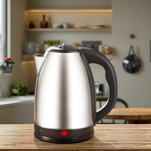 Chinese Brand Household Kitchen Appliances 2 Liters Large Capacity Touch-tone with Base-mounted Heating Function Electric Kettle