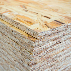 Jiamujia Chất Lượng Cao 3/4 4X8 T & G Không Thấm Nước Bánh Sandwich Estructural Tấm 9.5Mm <span class=keywords><strong>OSB</strong></span> Hội Đồng Quản Trị - Product Image 2