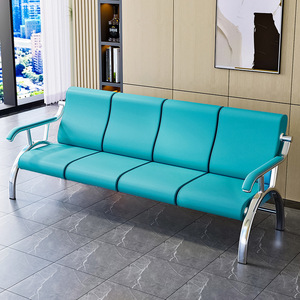 Silla de Espera Tsuneyuki de 3 Plazas con Reposabrazos para Uso en Hospitales y Escuelas - Product Image 3