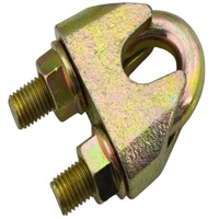 Yellow Zinc Plated DIN1142 Wire Rope Clip Fasteners Accessories Product