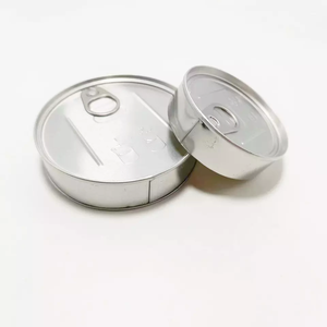 Boîte <span class=keywords><strong>de</strong></span> conserve ronde en métal avec anneau <span class=keywords><strong>de</strong></span> traction pour thon, sardines, <span class=keywords><strong>caviar</strong></span>, poisson, bœuf, emballage alimentaire <span class=keywords><strong>de</strong></span> qualité alimentaire - Product Image 3