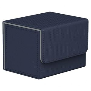 Boîte de rangement pour cartes de jeu en cuir PU personnalisée avec logo, de haute qualité, avec rabat, pour collection de cartes de visite, TCG YUGIOH Deck Box - Product Image 3
