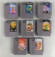 Cartouche de jeu vidéo ABS en anglais, personnalisable, très populaire, haute qualité, 8 bits, 72 broches pour console Nintendo