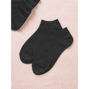 Chaussettes sport noires à 6 pointes pour femmes - Product Image 1