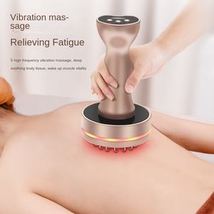 Elektrische Meridian <span class=keywords><strong>Brush</strong></span> Schoonheidssalon Rugmassageborstel Ontstopping Meridian USB Oplaadbaar Muziekfunctie Cervicale beenschraping - Product Image 2