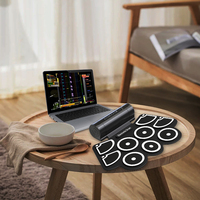 Popular Percussion Musical Instrument Portable Electronic Silicone Drums Wholesale Factory