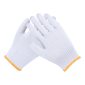 Gants en tricot de coton et de polyester, sans <span class=keywords><strong>latex</strong></span>, durables, respirants, résistants à l'usure, usage général - Product Image 1