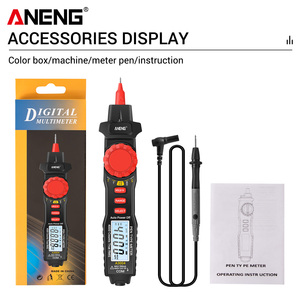 Multimètre numérique haute définition A3004 avec affichage stylo pour tension et courant CA, diode, NCV, entretien et test de véhicules - Product Image 6
