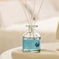 Diffuseur à large ouverture Relaxlines, parfum d'ambiance 50 ml, bouteille en céramique, senteur florale fruitée, huile essentielle, écologique, anti-moustiques