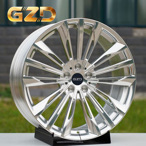 Rines de Aleación Forjados Personalizados GZD 5x112 5x120 de 18 19 20 21 22 Pulgadas con Acabado Cromado Brillante y Tapa Central Flotante para <span class=keywords><strong>Tesla</strong></span>, BMW, Benz - Product Image 3