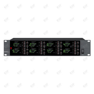 ระบบไมโครโฟนไร้สาย UHF รุ่น DA-8028 8CH, ไมโครโฟนมือถือ 8 ตัว, สัญญาณเสถียรป้องกันการรบกวน สำหรับคาราโอเกะ เวที งานแต่งงาน โบสถ์ และงานประชุม - Product Image 3