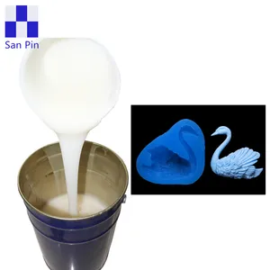 Standard RTV2 Molding Liquid Silicone Rubber For Resin Crafts Molding