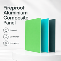 Panneau composite en aluminium et plastique ignifuge noir mat au prix d'usine pour façade de bâtiment commercial