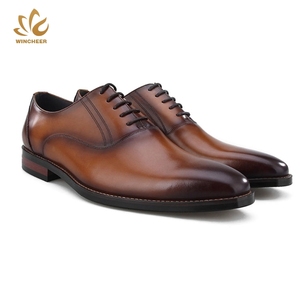 Scarpe eleganti da uomo cucite a mano scarpe da sposa piatte in pelle Zapatos - Product Image 2