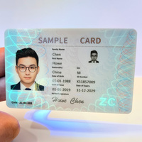 Tarjetas de PVC con Impresión Personalizada, Película de Laminado Holográfica, Tarjetas con Holograma Anti-Falsificación e Impermeables