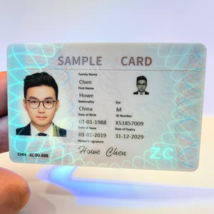 Tarjetas de PVC con Impresión Personalizada, Película de Laminado Holográfica, Tarjetas con Holograma Anti-Falsificación e Impermeables - Product Image 2