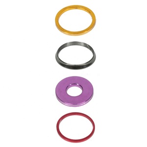 Caña de pescar de tamaño personalizado, control de bobinado de aluminio, anillo embellecedor de aluminio colorido, puntas de aluminio, aparejos de pesca de forma personalizada DIY - Product Image 3