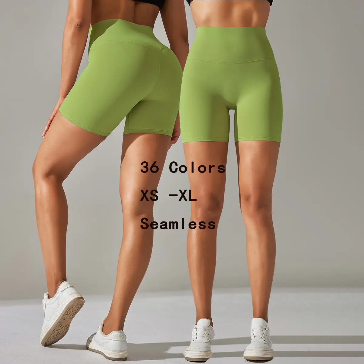 Yiyi Vrouwen Hoge Taille Yoga Strakke Korte Leggings Hoge Rekbare Gym Sport Butt Lift Drie Korte Broek Vrouwen Fitness Legging