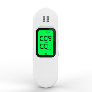 Hot Selling Digital Alcohol <span class=keywords><strong>Tester</strong></span> Alkohol <span class=keywords><strong>tester</strong></span> für den persönlichen Gebrauch 0,0 ~ 1,9g/l (0,00 ~ 0,20% <span class=keywords><strong>BAC</strong></span>) ABS-Material Weiß wiederauf ladbar - Product Image 1