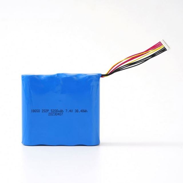 High Quality Rechargeable Li-ion Battery 18650 7.4V 1800mAh Lithium-ion Rechargeable Battery for Toys