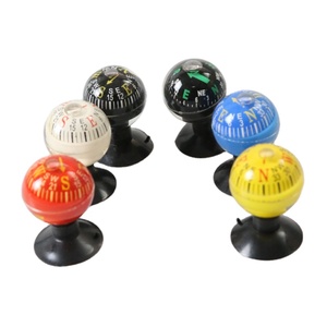 Mini boussole à ventouse, boussole à bille en plastique écologique de 28 mm pour voiture - Product Image 3