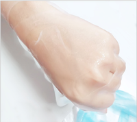 Masque facial en feuille de soie 384 à l'acide hyaluronique, réparateur et nourrissant, de haute qualité, pour soins naturels de la peau, effet liftant, personnalisable avec logo ou sans logo