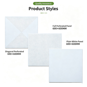 Pannello per Controsoffitto in Alluminio Perforato Impermeabile, Soffitto Metallico Integrato Sospeso per Cucina, <span class=keywords><strong>Bagno</strong></span>, Hotel - Product Image 2