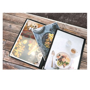 होटल और रेस्तरां की आपूर्ति के लिए Yimi उच्च गुणवत्ता सिलाई <span class=keywords><strong>3</strong></span> पृष्ठ निरंतर मेनू कवर 8.5 होटल और रेस्तरां की आपूर्ति के लिए - Product Image 4