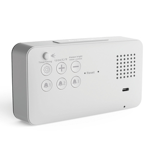 นาฬิกาอิเล็กทรอนิคส์แสดงปฏิทินอุณหภูมิแบบอิเล็กทรอนิกฟังก์ชั่นกระดิ่งชั่วโมง - Product Image 3