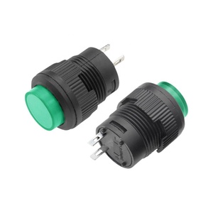Interrupteur à bouton-poussoir rond auto-bloquant/à réinitialisation momentanée R16-503A R16-503B 16 mm 250 V CA 3 A - Product Image 4