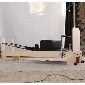 QueenLife профессиональная машина для реформера кровати пилатеса из цельного дерева белого клена для студии - Product Image 3