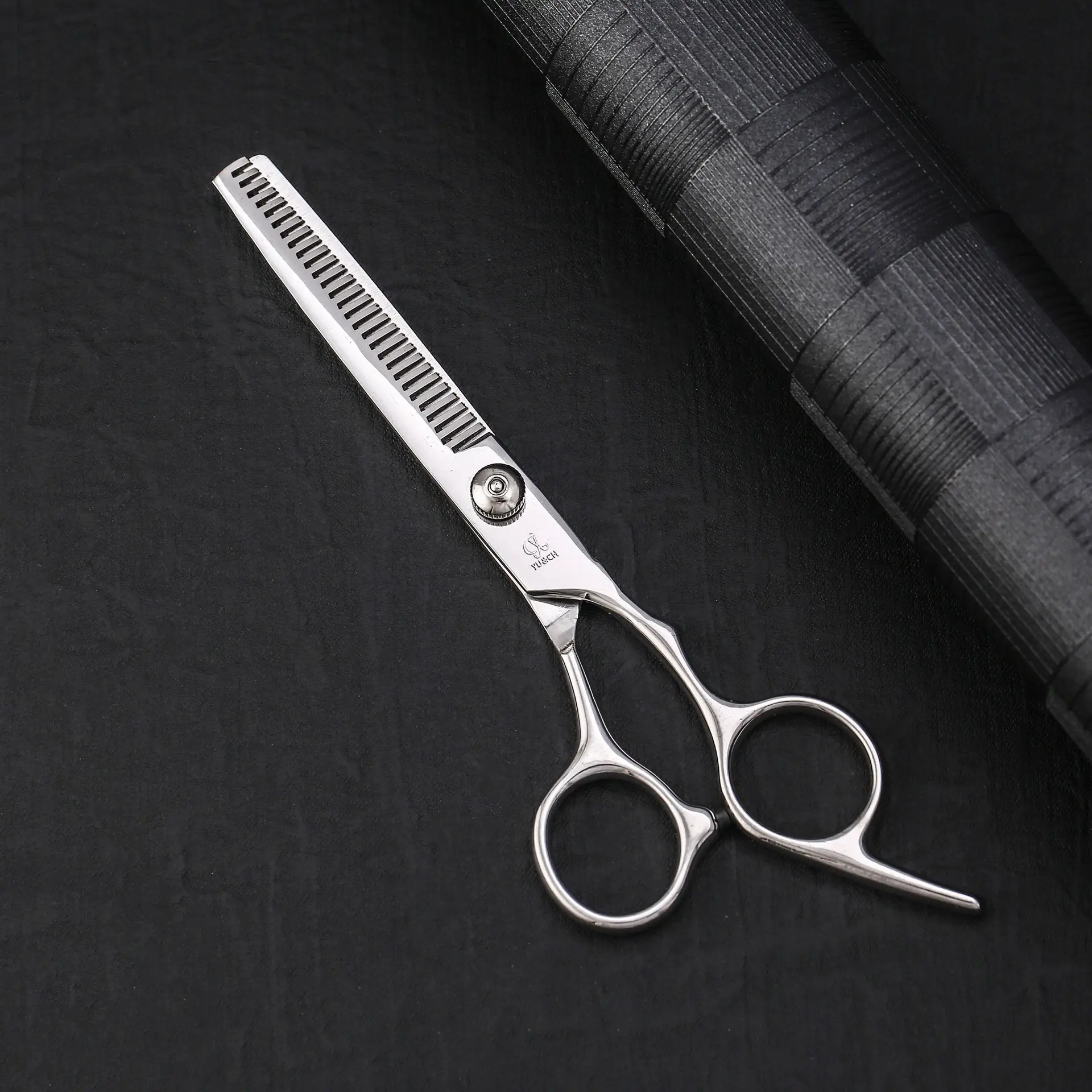 Super Cheap Barber Shears Print Logo Salon Hair Cutting Styling Japanese Beauty Scissors