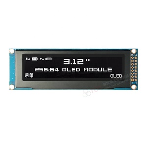 <span class=keywords><strong>3.12</strong></span> <span class=keywords><strong>inch</strong></span> 256x64 LCD màn hình hiển thị ssd1322 điều khiển trắng màu xanh màu vàng màu xanh lá cây phông chữ <span class=keywords><strong>OLED</strong></span> mô-đun - Product Image 3