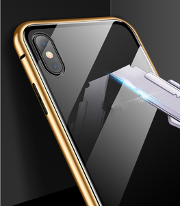 Anti peeping magnétique Adsorption Double face étui en verre pour <span class=keywords><strong>iPhone</strong></span> 7 plus 8 6 x xs max 11 <span class=keywords><strong>pro</strong></span> étui - Product Image 5