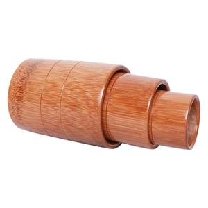 Kit de celulitis para terapia corporal, ventosas de bambú carbonizado, masaje de acupuntura, 3 tazas por juego - Product Image 3