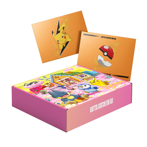 Timbres JPS Briefmarken chinois Pokemoned 3D, aimants de réfrigérateur, <span class=keywords><strong>collection</strong></span> d'albums de timbres, série de boîtes mystère Pokemoned, boîte de boosters Pokemoned - Product Image 2