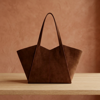 Tas Selempang Kulit Asli Modern dengan Ritsleting Lembut, Tali Selempang, Kualitas Terbaik, Tahan Lama, Ringan, 100% Ramah Lingkungan, Kapasitas Besar