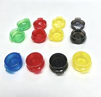 Bocaux en plastique à couvercle articulé 1g 3g 5g 10ml, contenants cosmétiques et médicaux, flacons à capsules