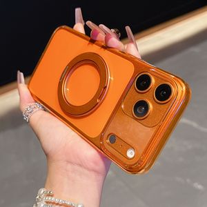 Funda protectora para iPhone 17 Pro con soporte giratorio metálico y carcasa de PC de alta transparencia, a prueba de golpes, compatible con Apple 16 y 15. - Product Image 6