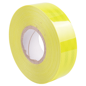 Màu vàng tự dính băng phản chiếu hình lăng trụ vật nuôi vật liệu phản chiếu cho sàn đường đánh dấu có thể in băng phản chiếu CuộN - Product Image 5