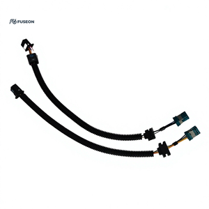 Faisceau de câblage de relais automobile avec connecteur de verrouillage court noir de type Y, faisceau de câblage personnalisé OEM 12V 24V - Product Image 5